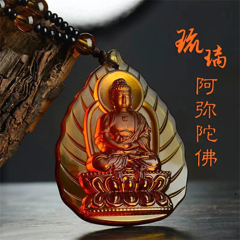 Handcrafted Buddha Figure in Topaz - A Symbol of Peace and Wisdom